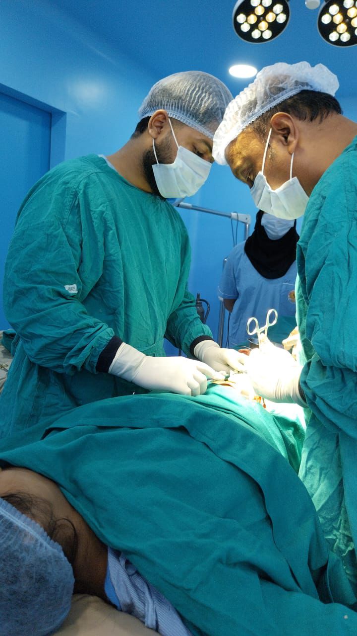Emergency appendectomy operation at Sandhu Hospital Nawanshahr saves mother and child’s life
